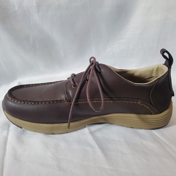 Duluth Trading Men’s Shoes Size 13M Brown Leather Casual Comfort Lace Up